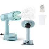 Rowenta AeroSteam Twist Handheld Clothes Steamer with Fabric-Grip | Vacuum Steamer Suction and powerful steam for iron-like results in one stroke