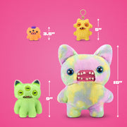 Fuggler Baddies Fuggs 9 Inch (Annoyed Alien) by ZURU | Funny Ugly Monster with signature teeth; soft & huggable collectible plush; for fans & collectors; gift for tweens & teens