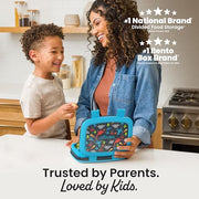 Bentgo Kids Prints Leak-Proof 5-Compartment Bento-Style Kids Lunch Box | Ideal Portion Sizes for Ages 3-7, Durable, Drop-Proof, Dishwasher Safe, PFAS & BPA-Free Materials (Dinosaur)