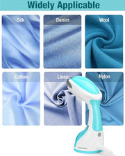 BEAUTURAL Steamer for Clothes, Handheld Garment Fabric Wrinkle Remover | 30-Second Fast Heat-up, Ceramic Heating Plate, Auto Shutoff, Large Detachable Water Tank, Portable Design, 1200 Watts