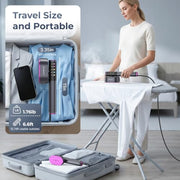 Lomexi Steamer for Clothes, 15s Fast Heat Up Travel Handheld Garment Iron with Leak-Proof Water Tank,Steamer＆Iron 2 In 1,5 Adjustable Temperature Settings from Dry Iron to High Steam, 110V-120V