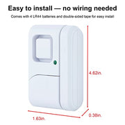 UltraPro Personal Security Window and Door Alarm, 2 Pack, Wireless Chime
