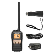 Retevis RM01P 3.5W Marine Radio VHF IP67 Floating, USB-C for Fishing(1Pack) | Hunting&Fishing, Floating, Car Charger, 15-Hour Battery, Portable, NOAA Weather Alert, 88 Channel, Vibration Drainage,3-Watch