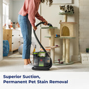 BISSELL Little Green Max Pet Portable Carpet Cleaner, 3860 | Self-Cleaning Tough Stain Tool & Pet Hair Removal Tool; car/auto detailing; deep upholstery cleaning