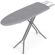 SONGMICS Ironing Board, Foldable, with Iron Rest, 43 x 13 Inches | Height Adjustable up to 34.6 Inches, with Cover and Pad, Iron Rest, Hook, Heavy-Duty Steel Legs, BORIX Collection ULLB001G01
