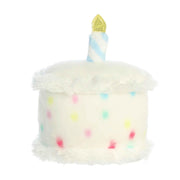 Aurora Palm Pals 5.5" Happy B'Day Cake Adorable Plush | Bean-filled understuffed bodies with collectible personalities