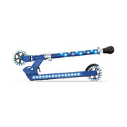 Jetson Jupiter Kids 2-Wheel Light-Up Kick Scooter, LED Lights on Handlebar, Stem, Wheels & Deck, Adjustable Handlebar, Rear Brake, Easy-Folding Mechanism, Ages 5+