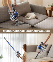 KARDV Cordless Vacuum Cleaner, 500W/40Kpa Vacuum Cleaners for Home, 60Mins Stick Vacuum with LED Display, Anti-Tangle Wireless Vacuum, 8 in 1 Lightweight Vacuum for Hard Floors Carpet Pet Hair