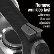 CHI Steam Iron for Clothes with Vertical Steam Burst, 8" Retractable Cord