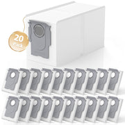 20 Pack QRevo Dust Bags for Roborock Qrevo S Pro, QV 35A, Qrevo S5V