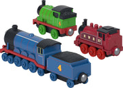 ​Thomas & Friends Thomas, Diesel & James Engine 3-Pack by Fisher-Price | Multipack of 3 Push-Around Engines for Preschoolers by Fisher-Price, Features Magnetic Connectors (Amazon Exclusive)
