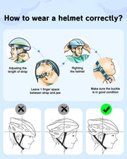 Toddler Helmet,Adjustable Lightweight Baby Infant Bike Helmet for 1-6 Year | CPSC,45-54cm,12 Vents,220g,Dial Fit,2 Washable Liners,with Dust Bag,PC+EPS,for Bike/Scooter/Tricycle
