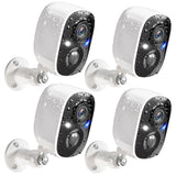GMK 4 Pack Cameras System, Security Cameras Wireless Outdoor, 2K Video