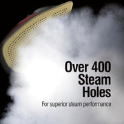 CHI Steam Iron for Clothes with Vertical Steam Burst, 8" Retractable Cord