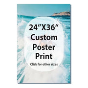 JIMUJIA Custom Canvas Art Print (24L x 36W), Personalized Photo Wall Decor | Unframed Canvas Print (Optional Frames) Customizable Photo Portrait Gift for Living Room, Bedroom, Office Decor