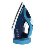 BLACK+DECKER Steam Iron for Clothes with Retractable Cord | Retractable-cord steam iron with anti-drip, vertical steam, auto clean and spray mist for easy ironing.