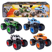 Monster Jam All Stars Monster Trucks, 1:64 Scale Die-Cast Vehicles 4-Pack