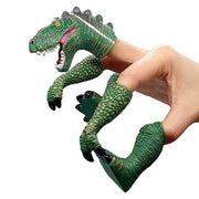 AQKILO Dinosaur Finger Puppet Set, Funny Animal Toy for Stories and Gifts | Weird Stuff Gifts for Dinosaur Fans, Funny Toys, Pretend Play, Storytelling Fun, and Creative Surprises
