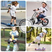 Kids/Youth Knee Pad Elbow Pads Guards Protective Gear Set for Roller Skates Cycling BMX Bike Skateboard Inline Skatings Scooter Riding Sports