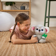LITTLE LIVE PETS My Baby Koala Kiki, Koala Stuffed Animal | Interactive plush with 40+ sounds and reactions, blinking eyes, yawning, and a 2-in-1 eucalyptus leaf teether