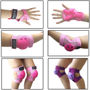 BOSONER Kids/Youth Knee Pads Elbow Pads Wrist Guards Set for 3-15 Years, Child Protective Gear Set for Roller Skates, Cycling, BMX Bike, Skateboard, Inline Skating, Scooter Riding Sports…