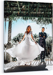 Personalized Custom Canvas Prints: Photo On Canvas (Framed 11X14) Transform Your Photos into Stunning Framed Wall Art Digitally Printed Photo To Canvas Ideal for Home Decor Gifts Keepsakes