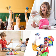 24 PCS Finger Puppets Set Mini Stuffed Animals Finger Puppet Toys for Storytelling Playing Teaching Shows Playtime Schools Birthday Party Gift Favor Supplies