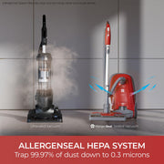 Kenmore 81414 400 Series Pet Friendly Lightweight Bagged Canister Vacuum with Extended Telescoping Wand, HEPA, Retractable Cord, and 4 Cleaning Tools-Red