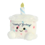 Aurora Palm Pals 5.5" Happy B'Day Cake Adorable Plush | Bean-filled understuffed bodies with collectible personalities