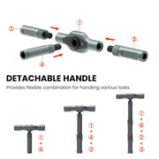 Versatile 24-in-1 Ratchet Screwdriver Set