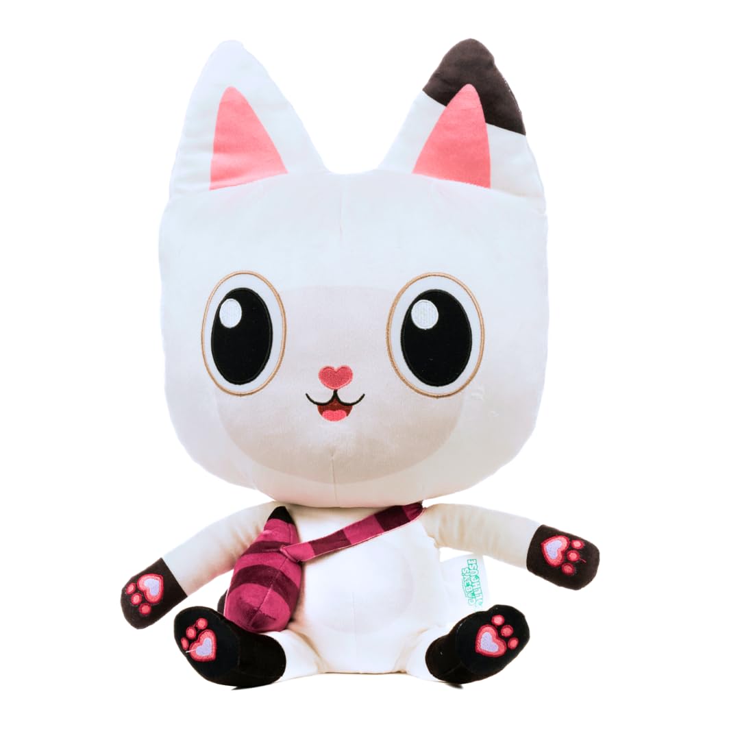 DreamWorks Gabby's Dollhouse Pandy Paws Bedding Super Soft Cozy Cuddle Pillow Buddy, (Officially Licensed Product) By Franco