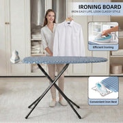 APEXCHASER Foldable Ironing Board Full Size 43x13, 7level Height Adjustable