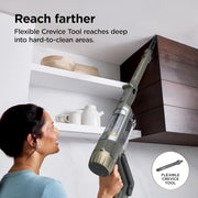 Shark® PowerDetect® Pet Plus Clean & Empty Cordless Stick Vacuum, IP3253 | Auto-Empty System, Powerful Suction, HEPA, Carpet & Hard Floor, Portable, Vacuum for Pet Hair, 70-Min Runtime, Gray