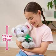 LITTLE LIVE PETS My Baby Koala Kiki, Koala Stuffed Animal | Interactive plush with 40+ sounds and reactions, blinking eyes, yawning, and a 2-in-1 eucalyptus leaf teether