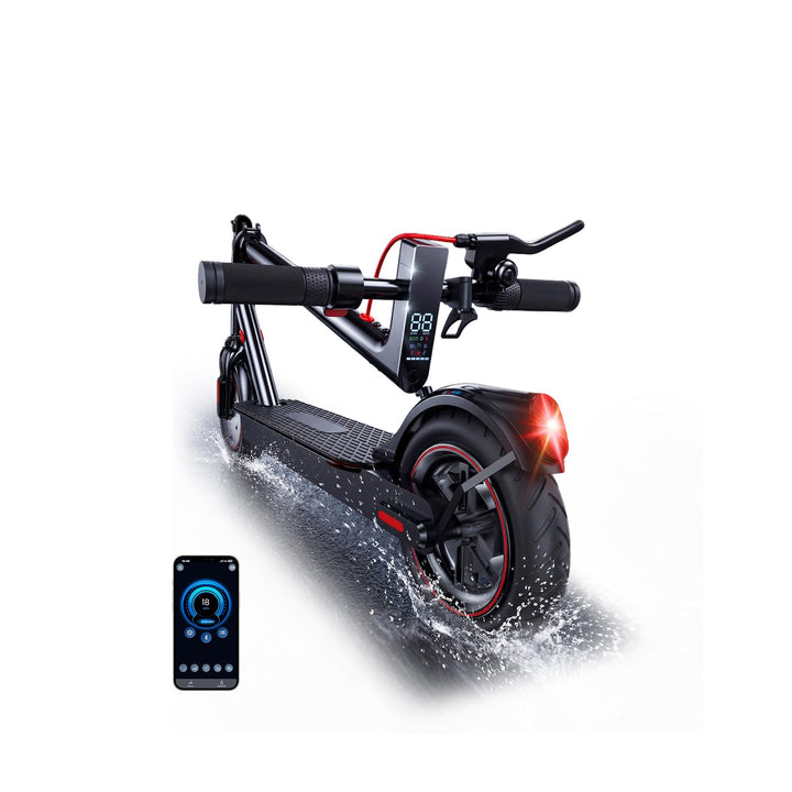 WAWSCOTE Electric Scooter - Electric Scooter Adults and Teens | 1200W/1000W/500W Motor, 28/21 Miles Max Range, APP Control, Double Braking Systems, 10"/8.5" Tire, Foldable E-Scooter