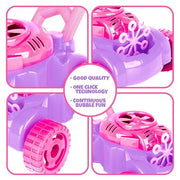 ArtCreativity Bubble Lawn Mower for Toddlers 1-3, Bubble Machine for 1-Year-Old Girl Gifts, Toddler Outdoor Toys for 2-Year-Old Girl Birthday Gift, Push Summer Gardening Toys for Toddlers Age 1 2 3 +