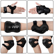 Kids/Youth Knee Pad Elbow Pads Guards Protective Gear Set for Roller Skates Cycling BMX Bike Skateboard Inline Skatings Scooter Riding Sports