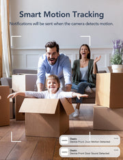GNCC 5G Cameras for Home Security Indoor, Pet/Dog/Baby w Phone App, 4Pcs | Dual-Band Wi-Fi, 360 PTZ Auto-Tracking Pet/Dog/Cat/Puppy/Nanny, Motion Alert, SD Card or Paid Cloud