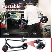 MAXSHOT Electric Scooter,19Mph Max Speed,350W/500W Motor,21-28 Miles Range | 8.5/10/14" Tires,Folding E-Scooter Adults with Dual Suspension,APP Contro