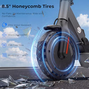 WAWSCOTE Electric Scooter - Electric Scooter Adults and Teens | 1200W/1000W/500W Motor, 28/21 Miles Max Range, APP Control, Double Braking Systems, 10"/8.5" Tire, Foldable E-Scooter