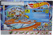 ​Hot Wheels 2026 Advent Calendar | With 10 Vehicles in 1:64 Scale, 14 Winter-Themed Accessories & 10 Ornament Clips