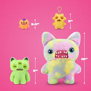 Fuggler Baddies Fuggs 9 Inch (Annoyed Alien) by ZURU | Funny Ugly Monster with signature teeth; soft & huggable collectible plush; for fans & collectors; gift for tweens & teens
