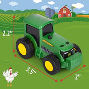 John Deere 5-Pack Micro Farm Vehicles – Moving Parts and Rolling Wheels – 3+ Years
