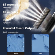 Nesugar G3 Steamer for Clothes Portable Travel Steamer, Fashion Handheld Garment Steamer, 0.75lbs Lightly, 15s Fast Heat-up, Light Mini Steam Iron for travel and home