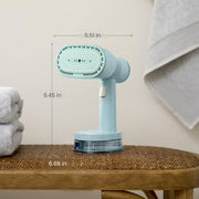 Rowenta AeroSteam Twist Handheld Clothes Steamer with Fabric-Grip | Vacuum Steamer Suction and powerful steam for iron-like results in one stroke