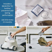 SALAV GS18-DJ Professional Standing Clothes Steamer w/Roll Wheels for Easy Movement, 1.8L Water Tank for 1 Hour Continuous Steaming, Adjustable Pole for Storage, Includes Descaler Packet, 1500 watts
