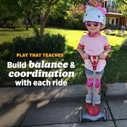 Radio Flyer My 1st Scooter, For Kids 2-5 Years Old, Red | Extra Wide Base for Balance, 2 Front Wheels for Added Stability, Easy to Use Foot Brake, (Amazon Exclusive)