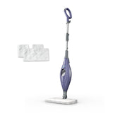 Shark Steam Pocket Mop with 2 Washable Double-sided Pads, Purple, S3501 | Lightweight, 2 Machine Washable Double-Sided Microfiber Pads, Swivel Steering, Steam Sanitization on Sealed Hard Floors