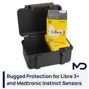 Libre3+ and Medtronic Instinct CGM Case (Boxed)