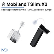 Tandem AutoSoft Double T-Slim and Mobi Pump Supply Case